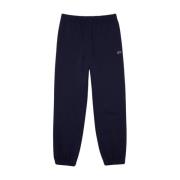 Blauwe Sweatpants van Katoenmix Lacoste , Blue , Heren