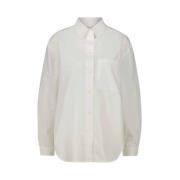 Damesblouse met lange mouwen Marc O'Polo , White , Dames