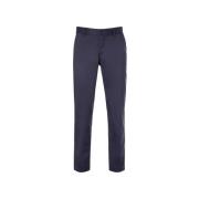 Ceramica Gabardine Broek Alberto , Blue , Heren