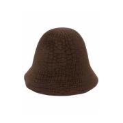 Bruine Konijnenhaar Emmerhoed Flapper , Brown , Dames