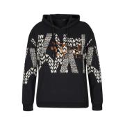 Stijlvolle Hoodie voor dagelijks gebruik LeComte , Black , Dames