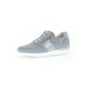 Mode Lage Sneaker Blauw Gabor , Blue , Dames