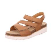 Bruine Sandalen Mephisto , Brown , Dames