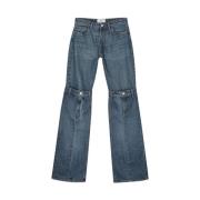 Wide Jeans Coperni , Blue , Dames