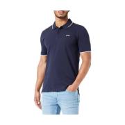 Stijlvolle Polo Shirts Collectie Hugo Boss , Blue , Heren