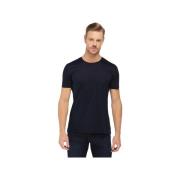 Mouwloze shirts Paro uni Van Laack , Blue , Heren