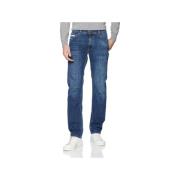 Straight Leg Heren Jeans Bugatti , Blue , Heren