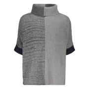 Gebreide Turtleneck Sweater met Kralen en Lurex Lorena Antoniazzi , Gr...