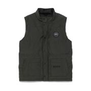 Groene Arctic Tech Gewatteerde Vest Canada Goose , Green , Heren