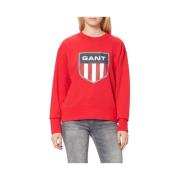 Stijlvolle Sweatshirts voor Heren Gant , Red , Dames