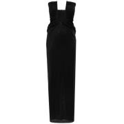 Zwarte Strapless Column Jurk met Hardware Detail Christopher Esber , B...