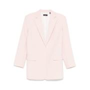 Roze Blazer met Klepzakken Theory , Pink , Dames