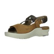 Mooie Sandalen Wolky , Brown , Dames