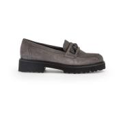 Velours Slipper Gabor , Gray , Dames