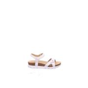 Leren Sandalen Panama Jack , White , Dames