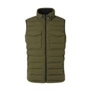 Groene Bodywarmer Heren Kleding Regular-fit No Excess , Green , Heren