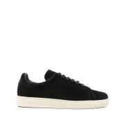 Zwarte Vetersneaker met Merkhiel Tom Ford , Black , Heren