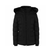 Tijdloze Zwarte Winterjas Wellensteyn , Black , Dames