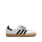 Klassieke Sneaker met Handtekening 3-Stripes Adidas , White , Heren