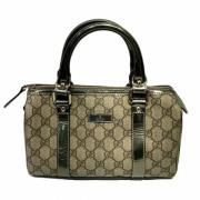 Pre-owned Canvas handbags Gucci Vintage , Beige , Dames