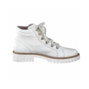 Witte Enkellaars Paul Green , White , Dames