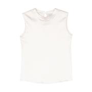 Mouwloze Top Mazzarelli , White , Dames