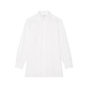 Feminine Lange Blouse Marc O'Polo , White , Dames