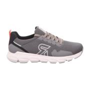 Grijze Casual Schoenen Rieker , Gray , Heren