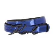 Signature Sparkle Riem in Donkerblauw Karl Lagerfeld , Blue , Dames