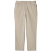 Comfortabele Straight Jeans Brax , Beige , Dames