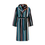 Multicolor Chevron Print Klassieke Capuchon Missoni Home , Multicolor ...