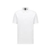 Jersey Witte Polo Shirts Hugo Boss , White , Heren