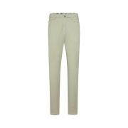 Beige Stoffen Broek Meyer , Beige , Heren