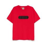 Grafische Print Rode T-shirt Gallery Dept. , Red , Heren