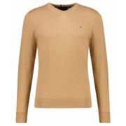 Kasjmier V-Hals Sweatshirt Tommy Hilfiger , Brown , Dames