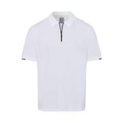 Korte Mouw Polo Shirt Percy Brax , White , Heren