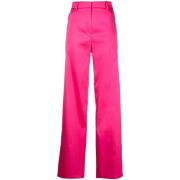 Flared broek met twee zakken Magda Butrym , Pink , Dames