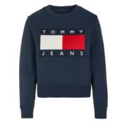 Jeans Pullover Sweater Tommy Hilfiger , Blue , Dames