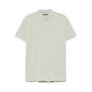 Geborduurd Poloshirt Varen Groen Tom Ford , Green , Heren