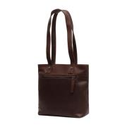 Florida Shopper Leren Tas The Chesterfield Brand , Brown , Dames