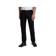 Lyon Tapered Jeans Pierre Cardin , Black , Heren