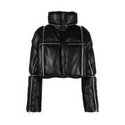 Leather Jackets Gudu , Black , Dames