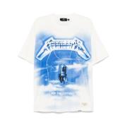 Grafische Print T-shirt Bewuste Collectie Represent , White , Heren