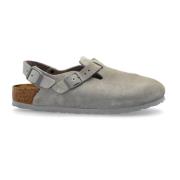 Tokio II Suède Birkenstock , Gray , Dames