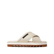 Roomwitte Slip-On Sneakers Stella McCartney , Beige , Dames