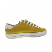 Veterschoenen Mango Wit Paul Green , Yellow , Dames