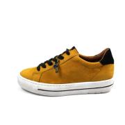 Gele Veterschoenen Paul Green , Yellow , Dames