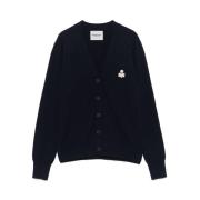 Midnight Blue Button-Up Sweater Isabel Marant Étoile , Blue , Dames