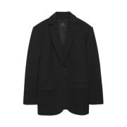 Quinn Wol Blazer Anine Bing , Black , Dames