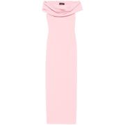 Roze Bardot Halslijn Column Jurk Solace London , Pink , Dames